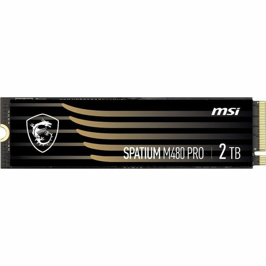 MSI SM480PN2TB SPATIUM M480 2TB M.2 2280 PCI Express NVMe 4.0 Solid State Drive