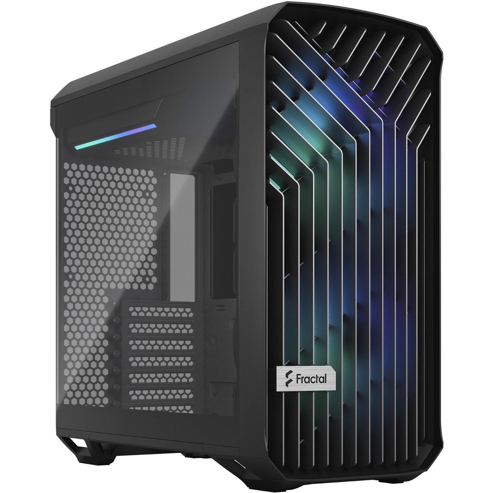 Fractal Design FD-C-TOR1C-02 Torrent Compact RGB Black TG Light - Tempered Glass