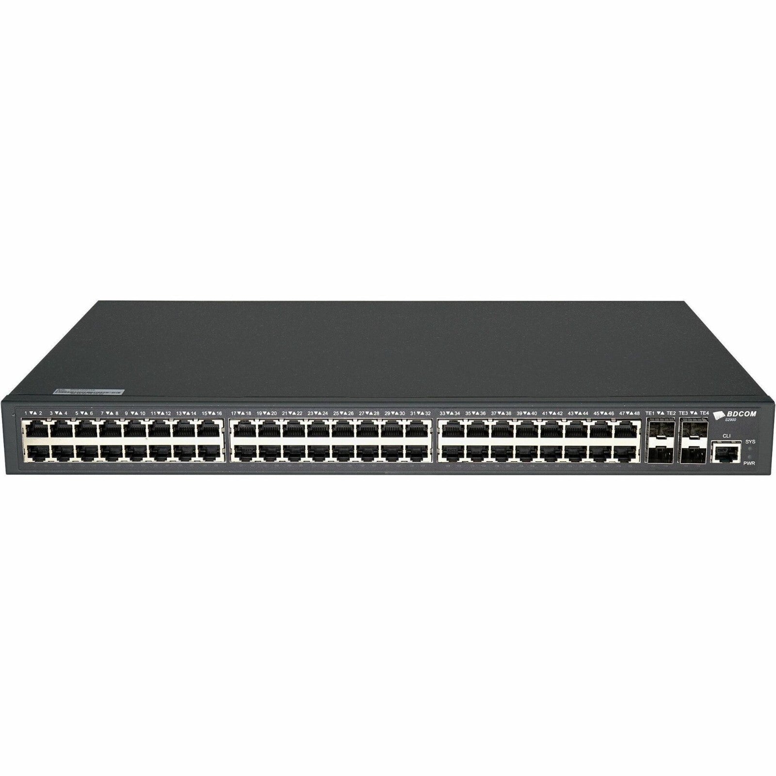BDCOM S2900-48T4X-2AC S2900-48T4X Ethernet Switch 48 Ports Manageable - 3 Layer