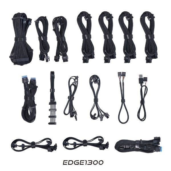Lian Li EG1300BE.US Edge series 1300W- 80 PLUS Platinum Power supply- ATX 3.1