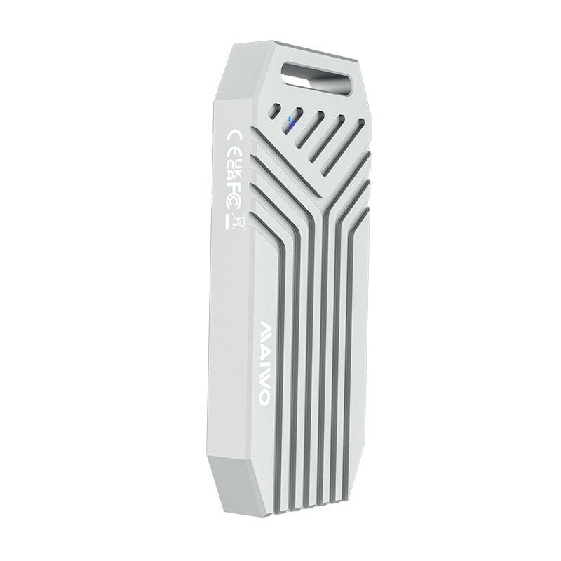 MAIWO K1695 SLIVER Tool Free USB4.0 40Gbps to NVMe SSD Enclosure