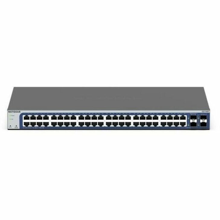 Netgear GS748T-600NAS 50 Port Rack-Mountable Gigabit Ethernet Smart Switch