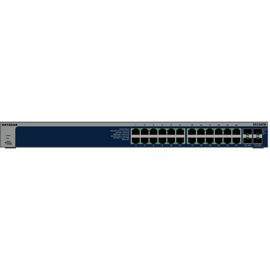 Netgear XS724TM-100NAS 24 Port SFP+ Gigabit Smart Managed Ethernet Switch