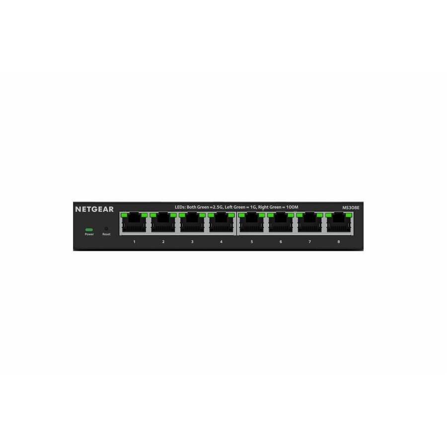 Netgear MS308E-100NAS 8 Port 2.5 Gigabit Smart Managed Ethernet Switch