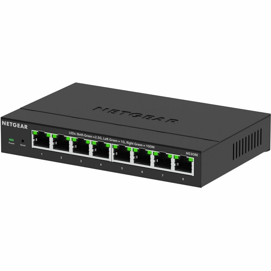 Netgear MS308E-100NAS 8 Port 2.5 Gigabit Smart Managed Ethernet Switch