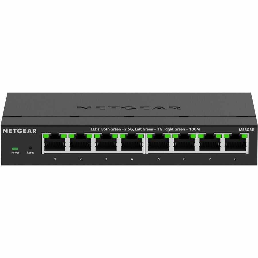 Netgear MS308E-100NAS 8 Port 2.5 Gigabit Smart Managed Ethernet Switch