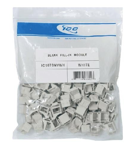 ICC ICC-IC107BNVWH HD MODULE- BLANK 100 PK- WH