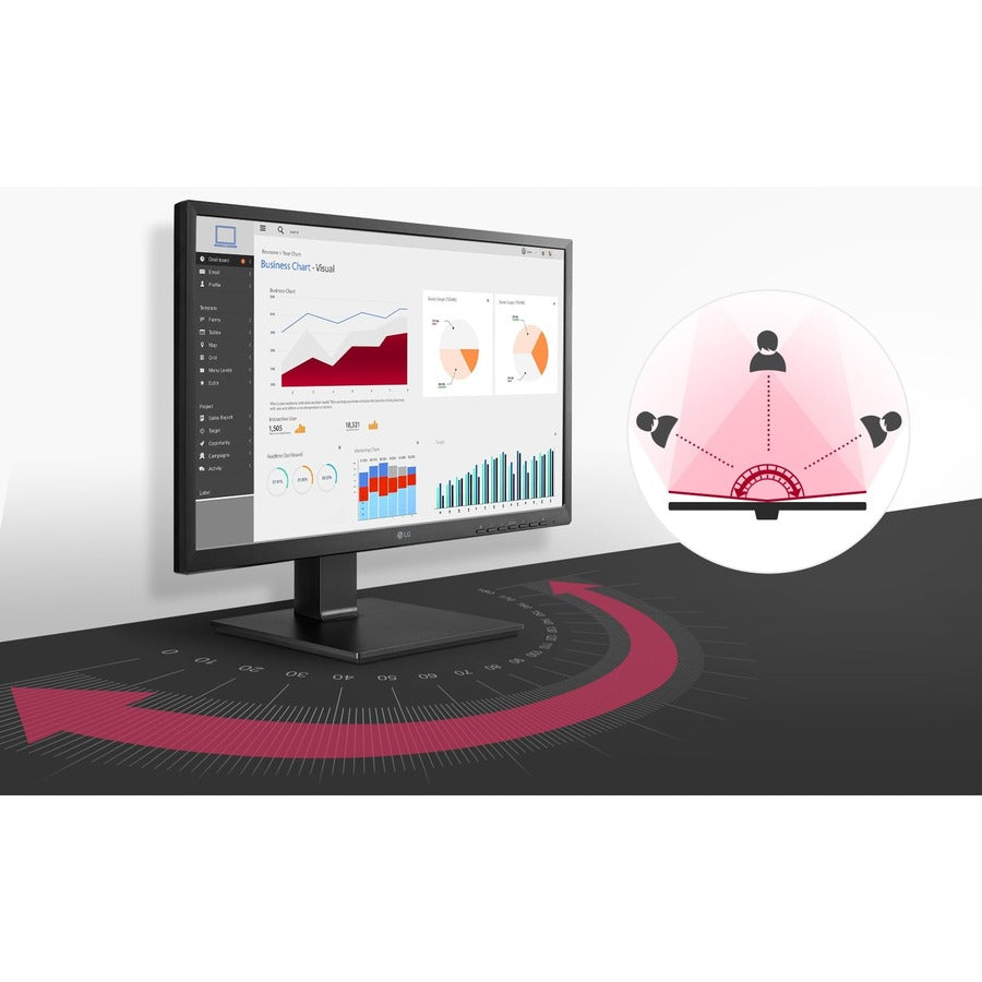 LG 24BP750C-B - LED monitor - 24" (23.8" viewable) - 1920 x 1080 Full HD (1080p)