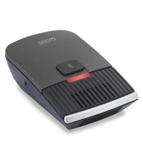 Snom SNO-C520 C520 SIP Bluetooth DECTConference Speaker Phone w 2 MICs 12 Hours