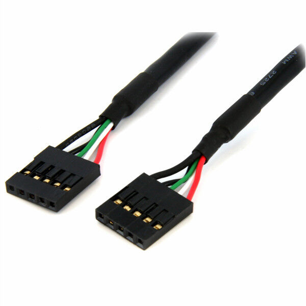 StarTech USBINT5PIN 18" INT USB IDC 5 PIN Motherboard Cable Female Connectors