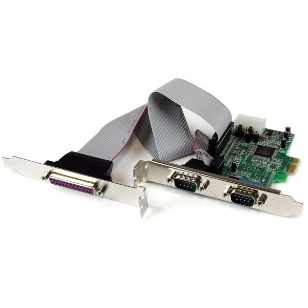 StarTech PEX2S5531P Native PCI Express Parallel Serial ComboCard with 16550 UART