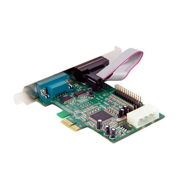 StarTech PEX2S5531P Native PCI Express Parallel Serial ComboCard with 16550 UART