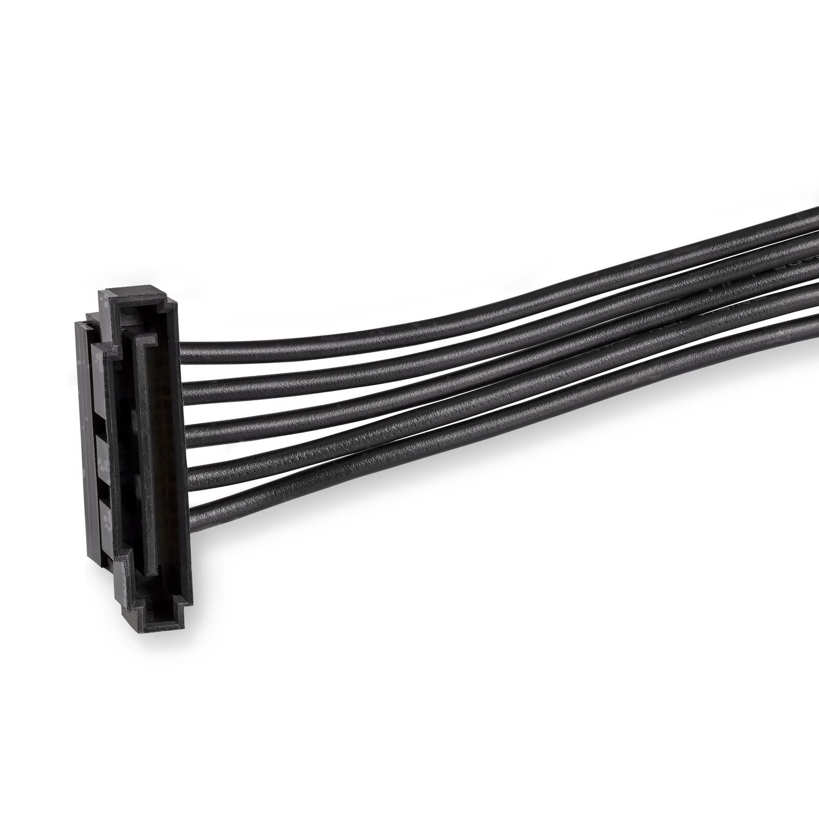 StarTech PYO4SATA 4x SATA Power Splitter Adapter 15 PIN Cable Black