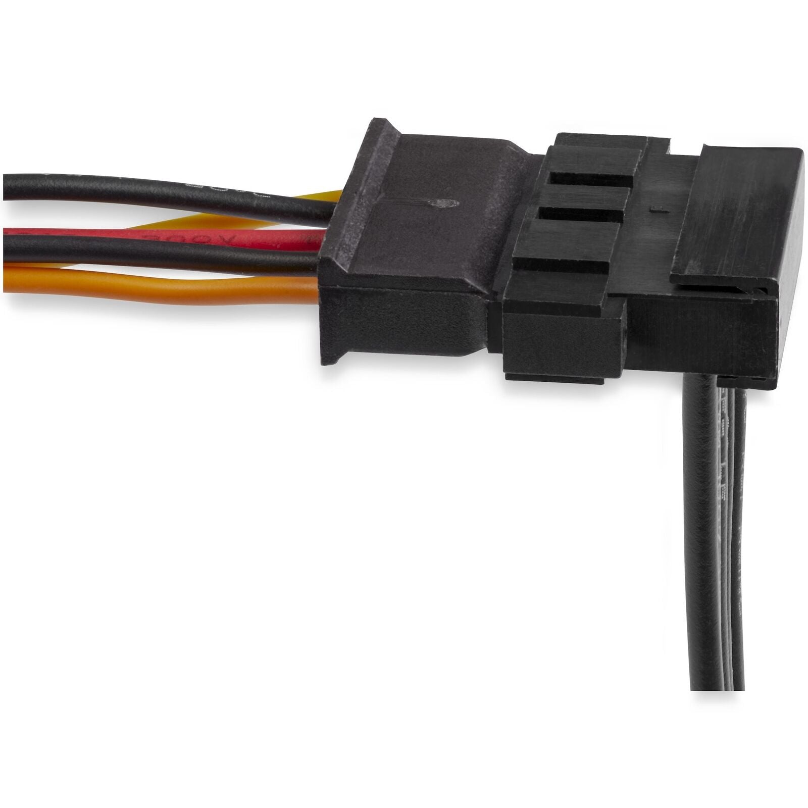 StarTech PYO4SATA 4x SATA Power Splitter Adapter 15 PIN Cable Black