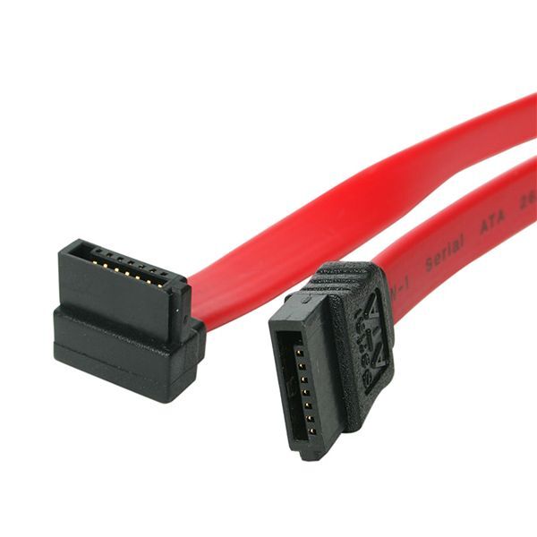 StarTech SATA8RA1 8in Short SATA to Right Angle SATA Serial ATA Cable