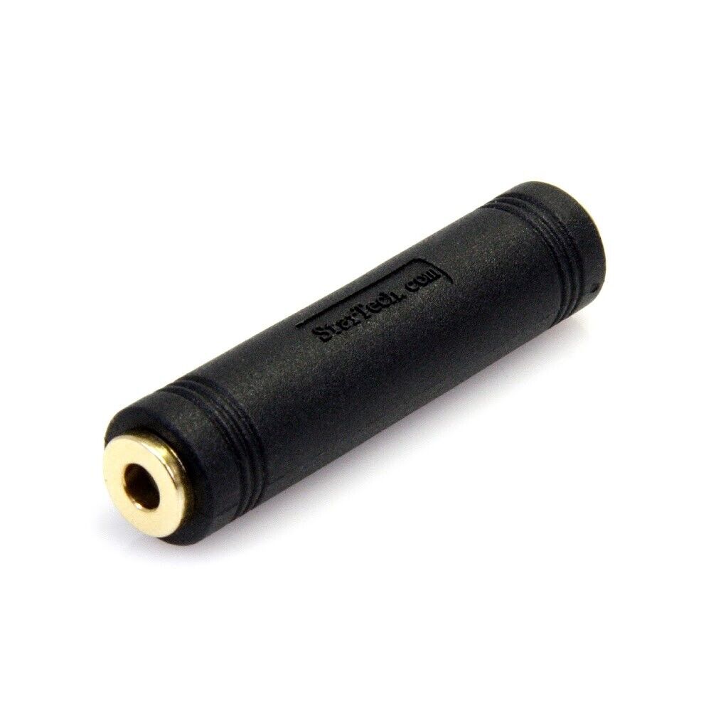 StarTech GCAUD3535FF 3.5 mm to 3.5 mm Audio Coupler - Female to Female - PVC