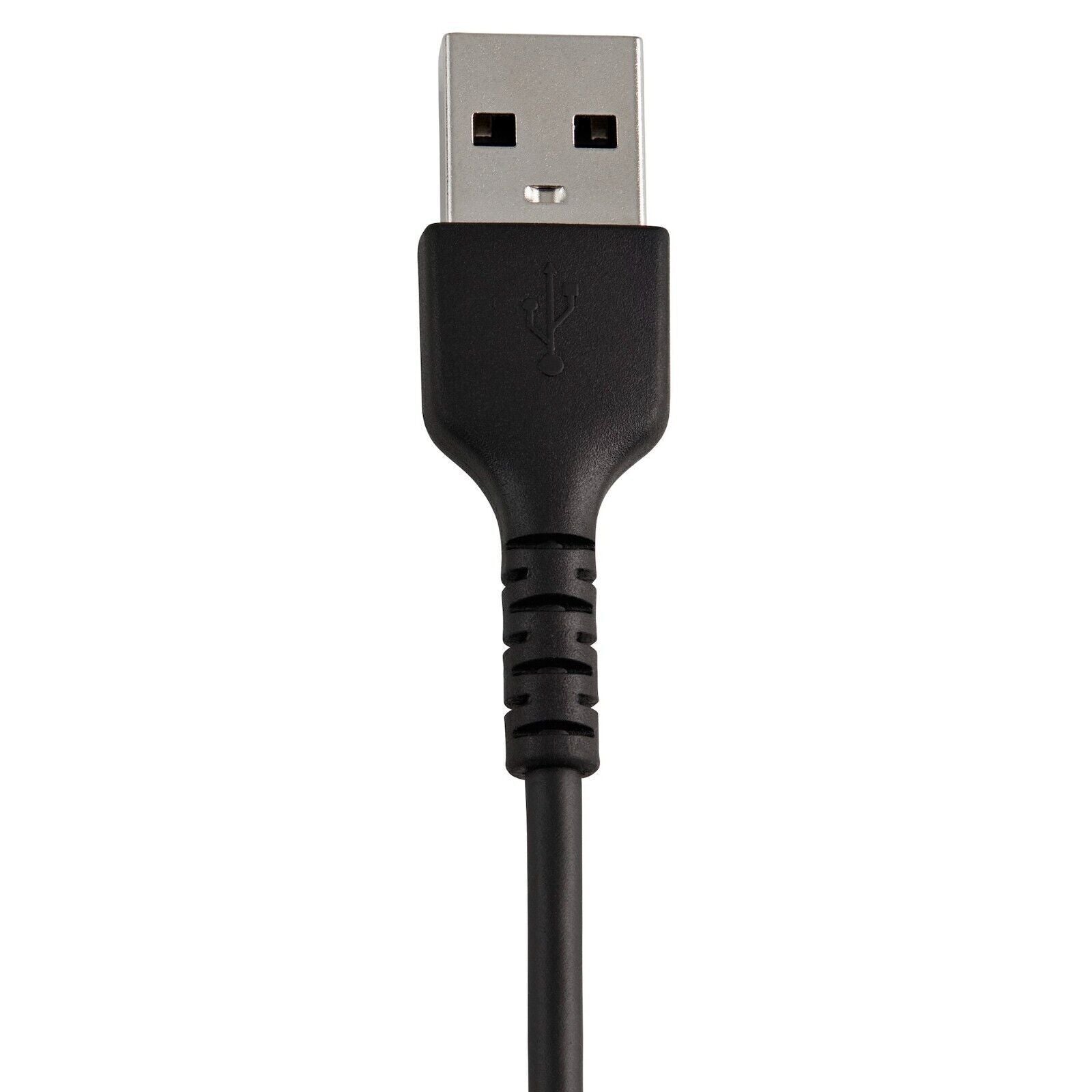 StarTech RUSBLTMM15CMB 6 inch/15cm Durable Black USB-A to Lightning Cable,Rugged
