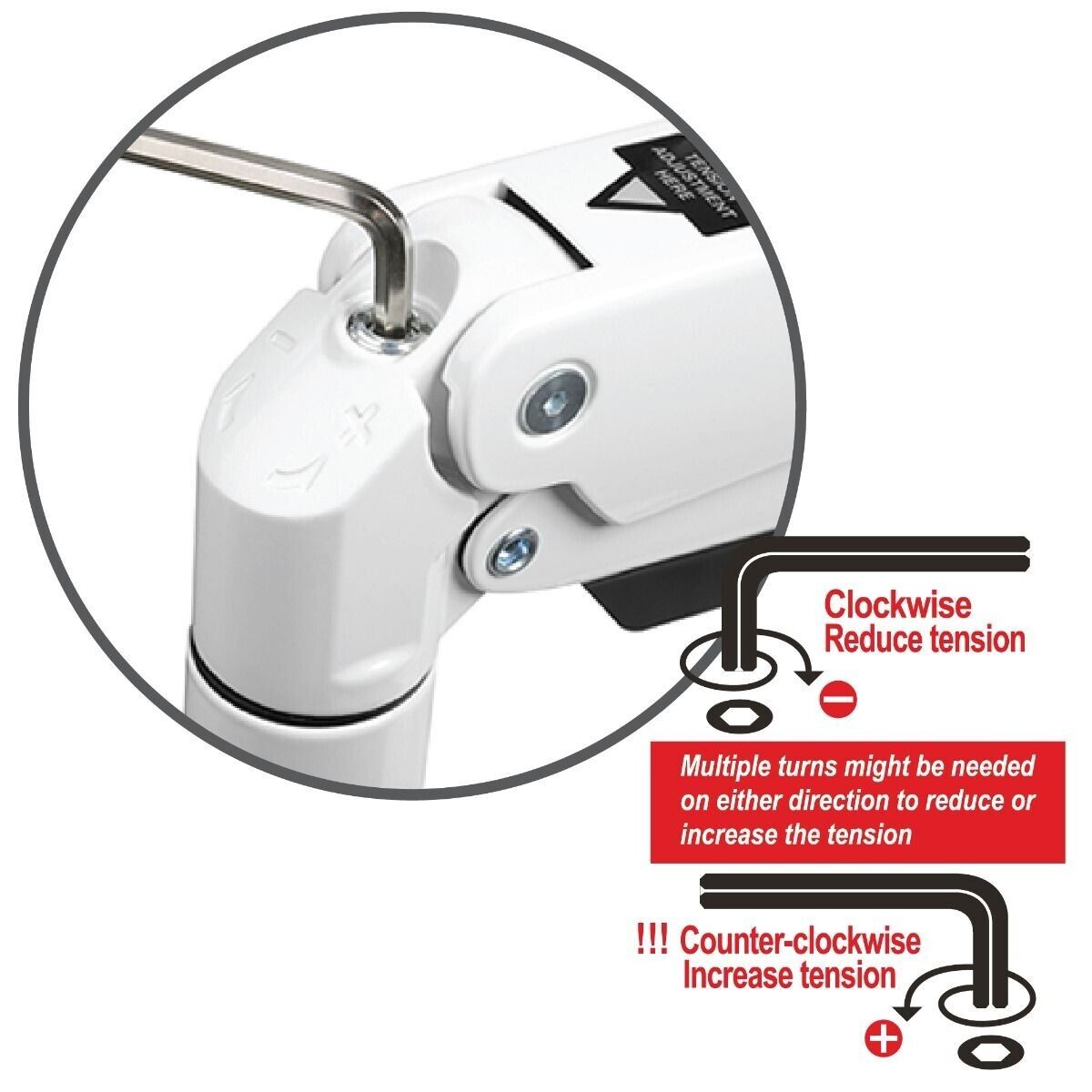 SIIG CE-MT3211-S1 Dual Monitor Aluminum Heavy Duty Desk Mount with USB