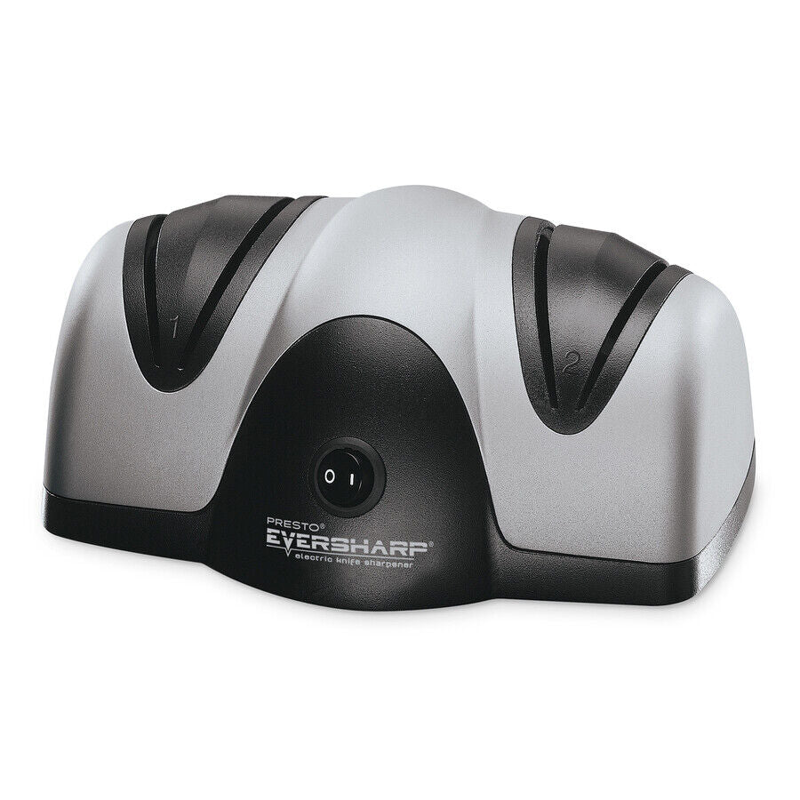 Presto 08800 EverSharp Electric Knife Sharpener - 120 volts AC - Silver