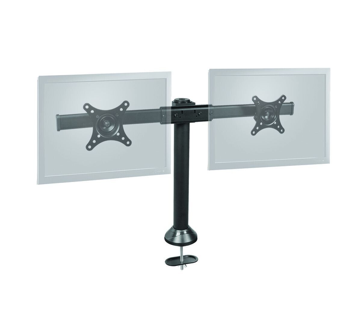 SIIG CE-MT1712-S2 Dual Monitor Desk Stand - 13" to 27" - 44 lb Load Capacity