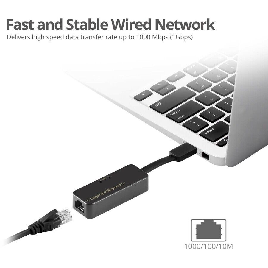 SIIG LB-US0714-S1 Portable USB 3.0 Gigabit Ethernet Adapter