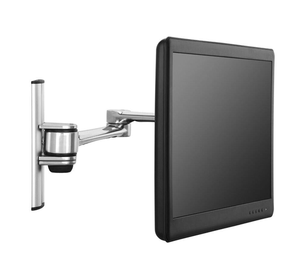 ATDEC VF-AT-W Wall Mount for up to 27" 17 LBS Monitor Full Adjustable Aluminum