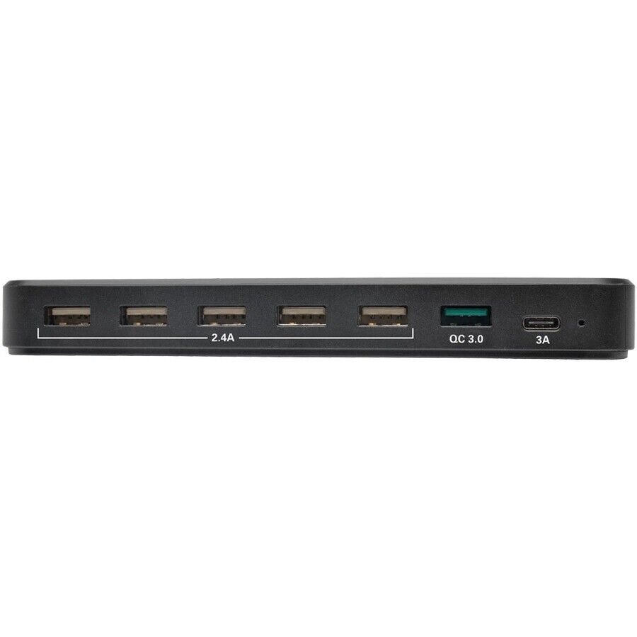 Tripp Lite U280-007-CQC-ST 7-Port USB Charging Station Hub Quick Charge 3.0, USB