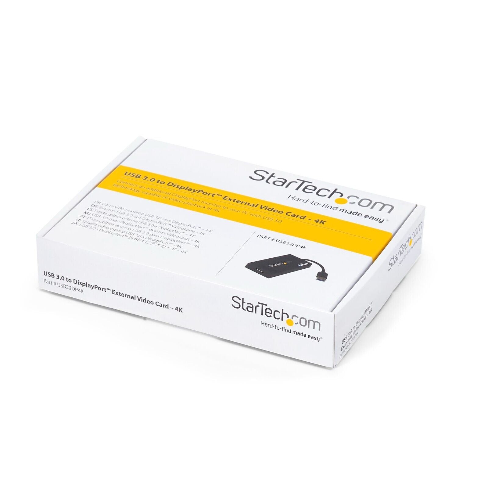 StarTech USB32DP4K USB 3.0 to 4K DisplayPort External Multi Monitor Video