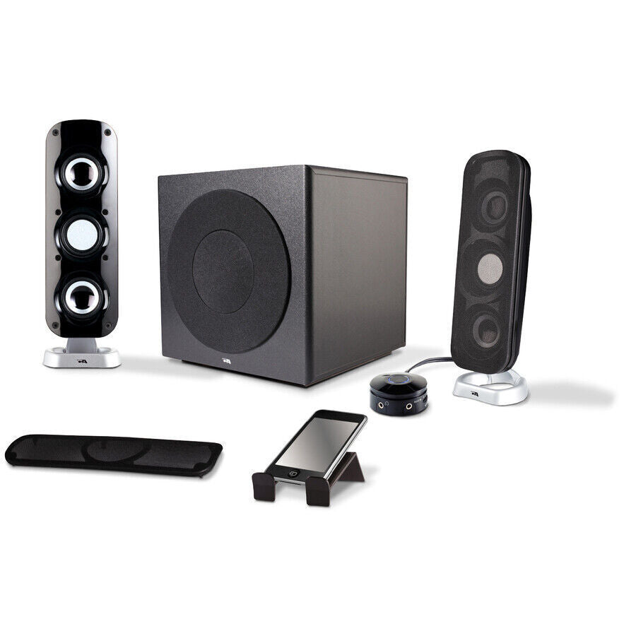Cyber Acoustics CA-3908 2.1 Speaker System - 46 W RMS - iPod Supported