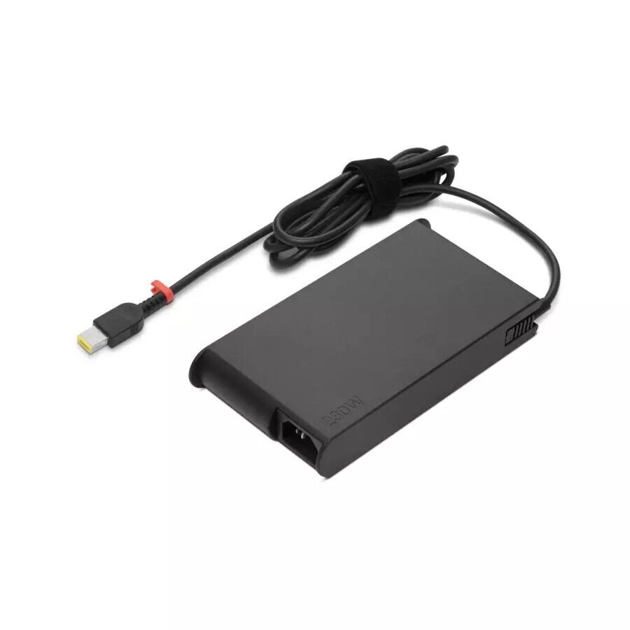 Lenovo 4X20S56713 AC Adapter - 230 W - 110 V AC, 230 V AC Input - Black