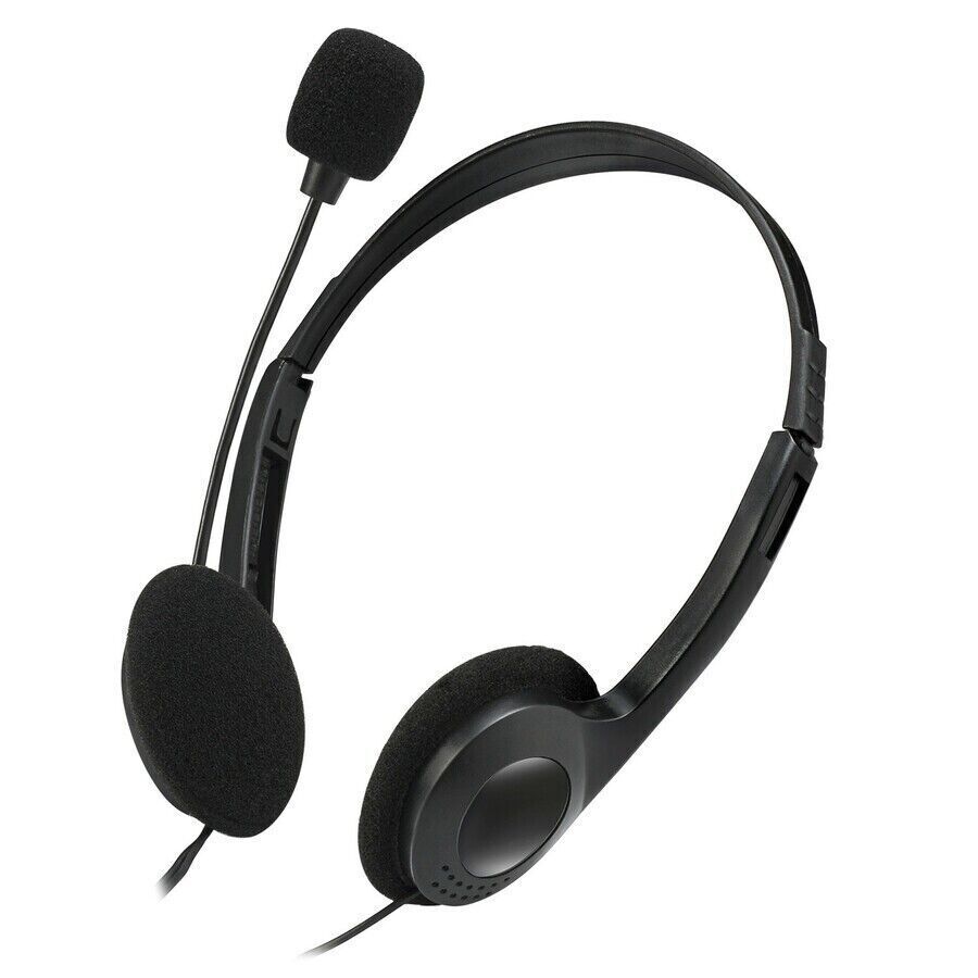 Adesso XTREAM H4 3.5mm Stereo Headset with Microphone - Noise Cancelling - Wired