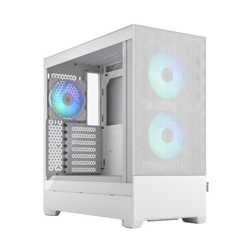 Fractal Design FD-C-POR1A-01 CS MidTower Pop Air RGB White TG ATX High-Airflow