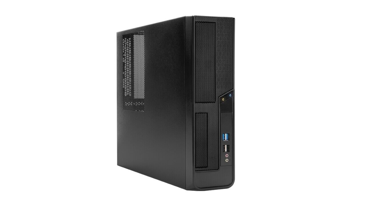 In-Win BL040.FF300TB3F Case mATX Slim Desktop BK 300W 1 1 (2) Bays USB 3.0 HD