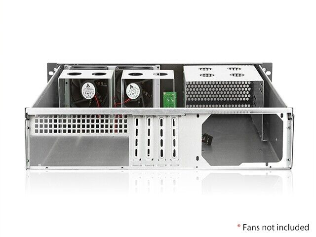 iStarUSA D-214-MATX Rackmount 2U Compact 2x5.25 USB2.0 microATX Chassis RTL