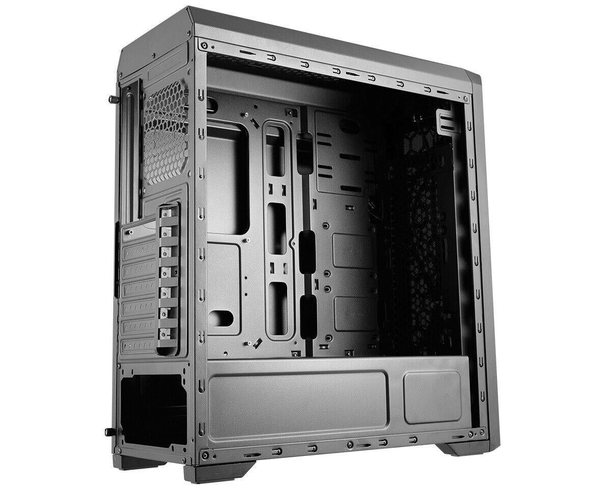 Cougar MX330-G ATX Tempered Glass Window Mid-Tower 2x2.5 2x3.5 5.25 USB3.0 2.0