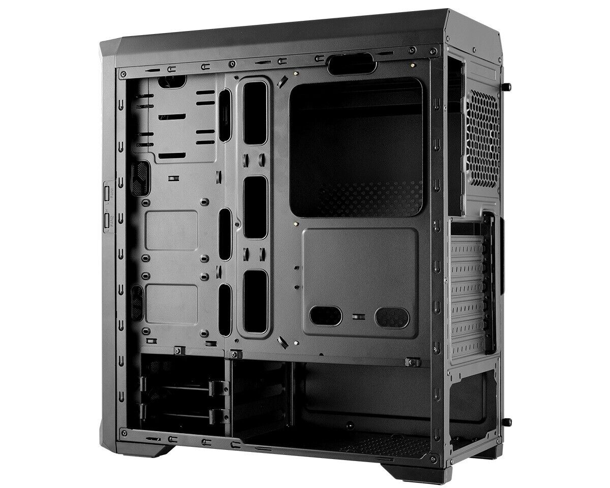 Cougar MX330-G ATX Tempered Glass Window Mid-Tower 2x2.5 2x3.5 5.25 USB3.0 2.0