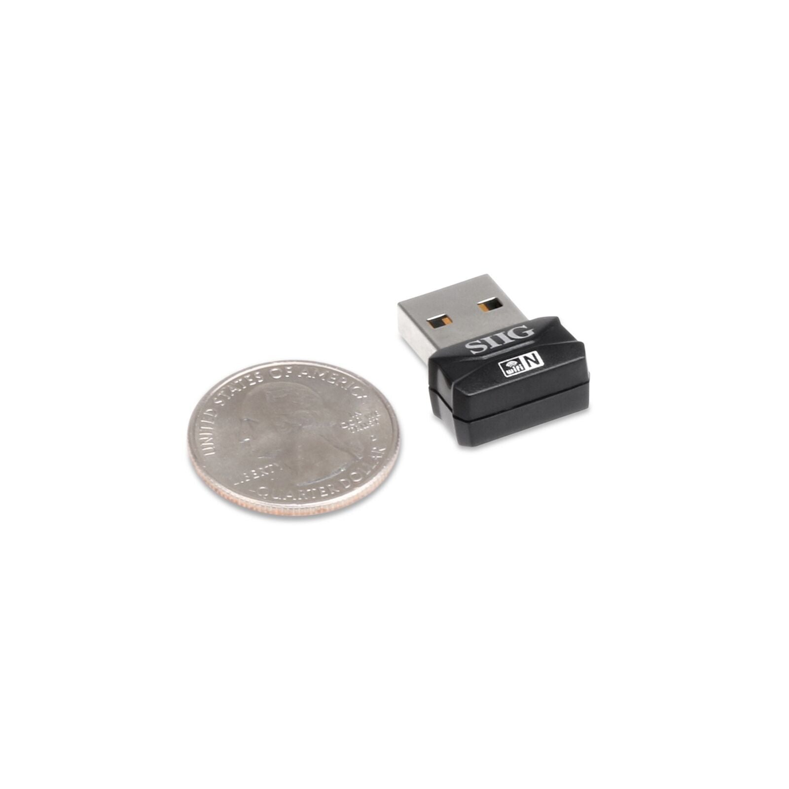 SIIG JU-WR0112-S2 Wireless-N Mini USB Wi-Fi Adapter 150Mbps 802.11n g b RTL