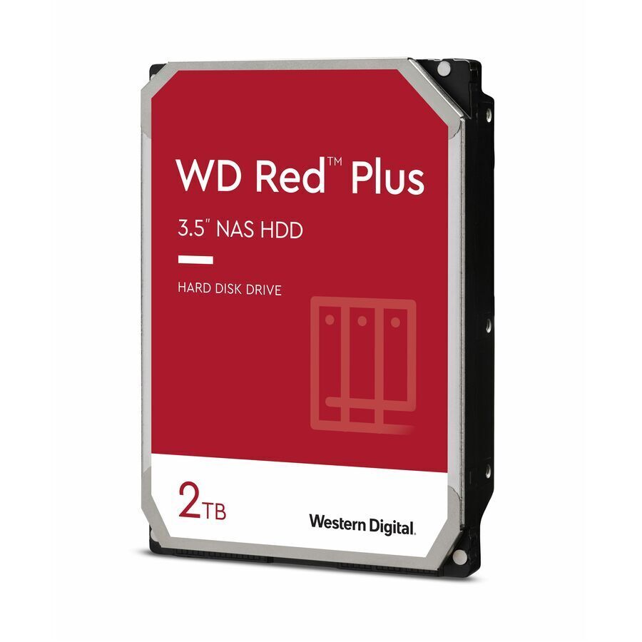 Western Digital WD20EFPX Hard Drive 2TB 3.5 WD Red Plus NAS HD SATA 5400rpm