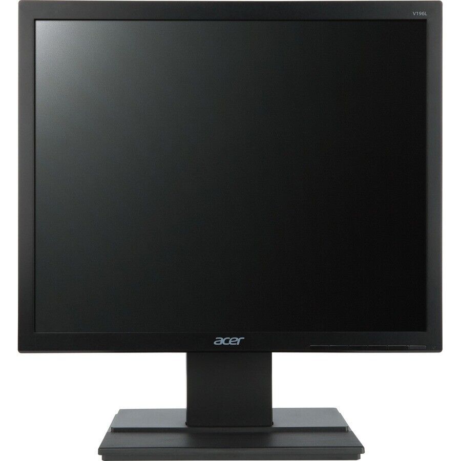 Acer UM.CV6AA.B04 V196L B 19" SXGA LED Monitor Display HDI- VGA Black 5:4