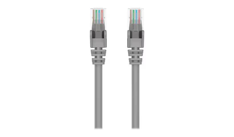 Belkin A3L980-01-S 1FT (12") CAT6 Snagless GRAY UTP RJ45 Ethernet Patch Cable