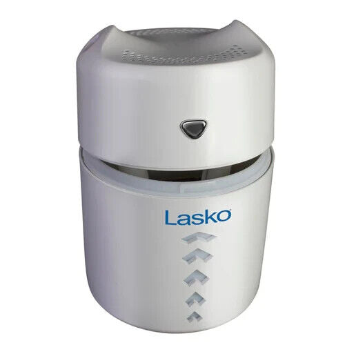 Lasko UH150 5" Personal Travel Cool Mist Humidifier w Night Light WHITE