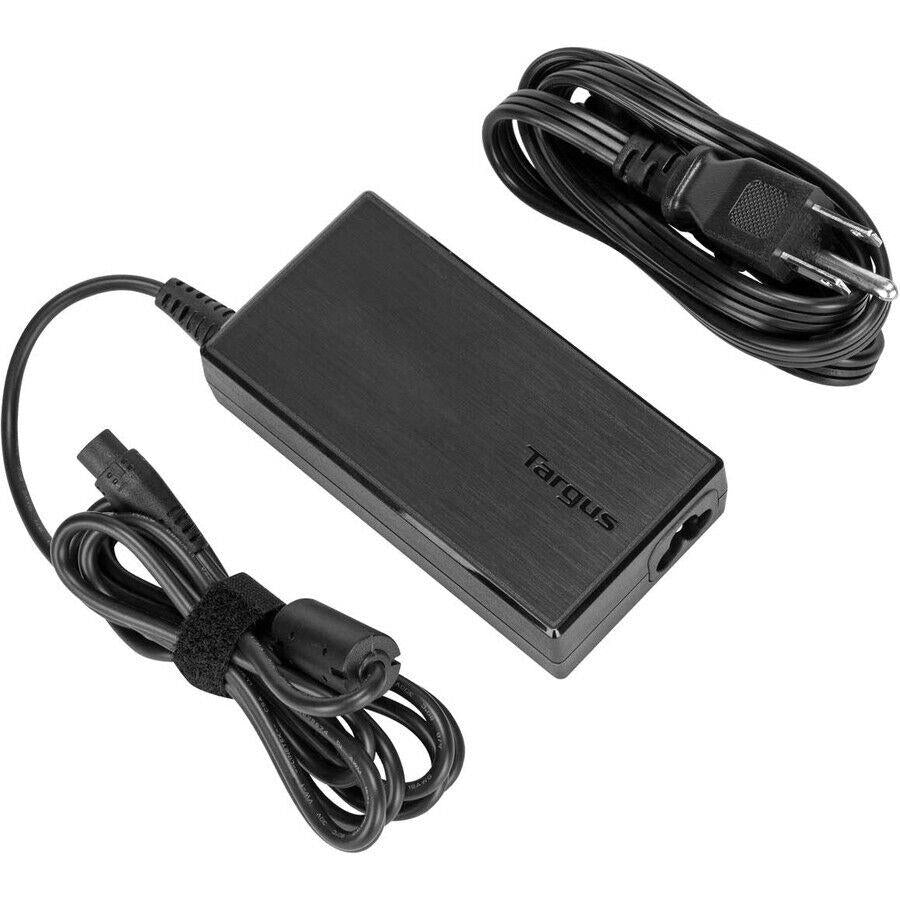 Targus APA90US 90W Laptop AC Slim Universal Power Charger w 6 Pin Tips Black