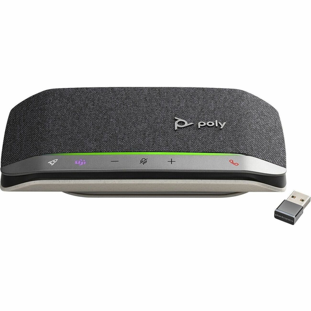 Poly 772C9AA Sync 20+ USB Bluetooth Wireless Speakerphone Teams PC MAC SIL BLK