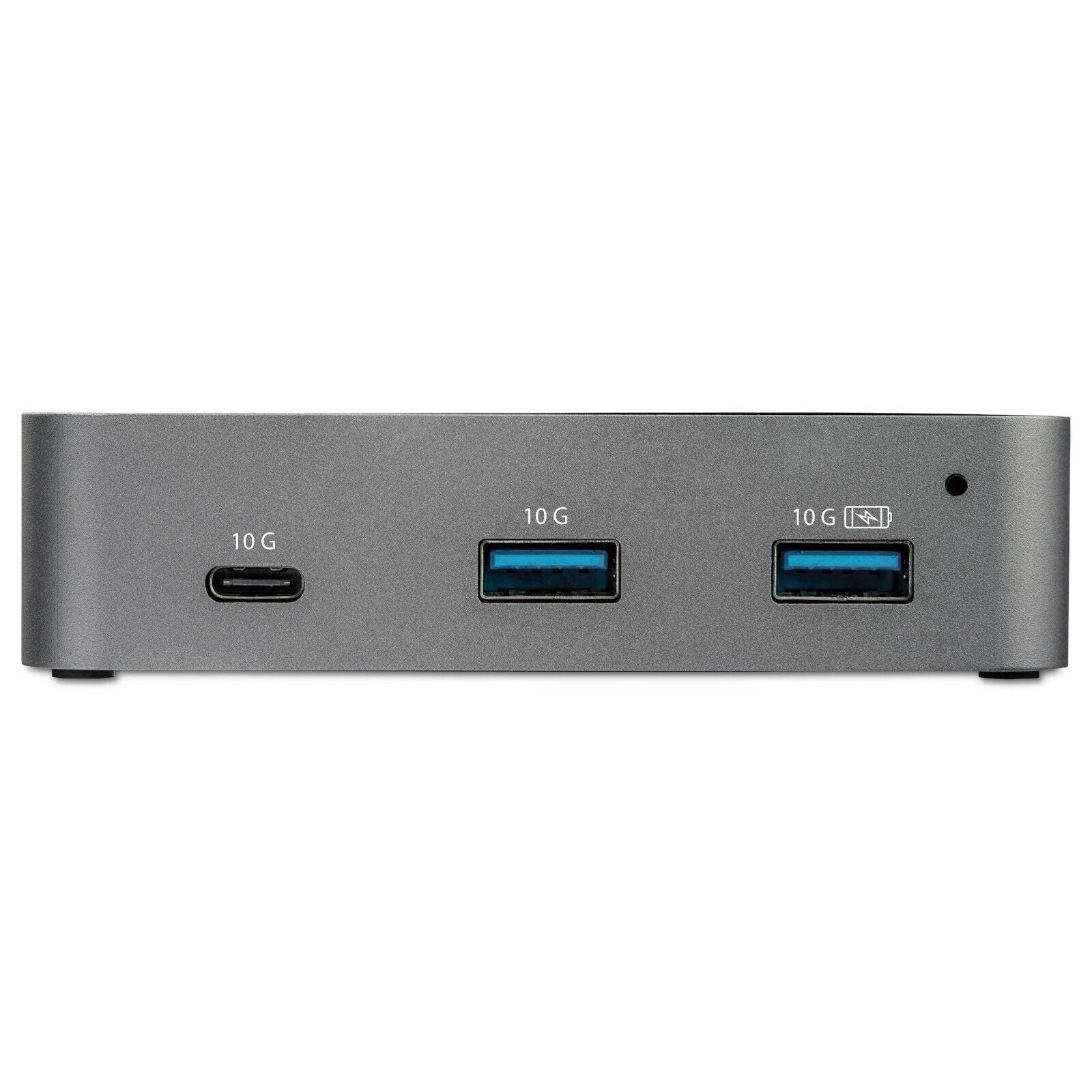 StarTech HB31C2A1CGS 3 Port USB-C Hub w GbE Eth RJ45 2x USB-A 1x USB-C FCharge