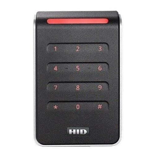 HID 40KNKS-00-000000 Signo 40K Wall Mount Keypad Reader, 13.56MHz and 125kHz,