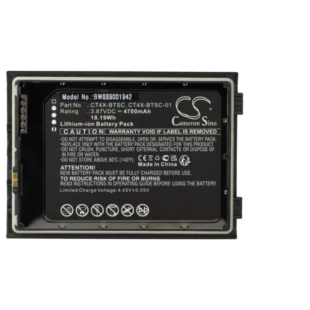 Honeywell CT4X-BTEC-001 CT47 Extended Battery, 7692mAh