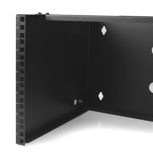 StarTech WALLMOUNT6 6U Wall Mount Patch Panel Bracket 14" Deep Low Profile 44lbs