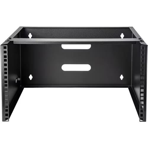 StarTech WALLMOUNT6 6U Wall Mount Patch Panel Bracket 14" Deep Low Profile 44lbs