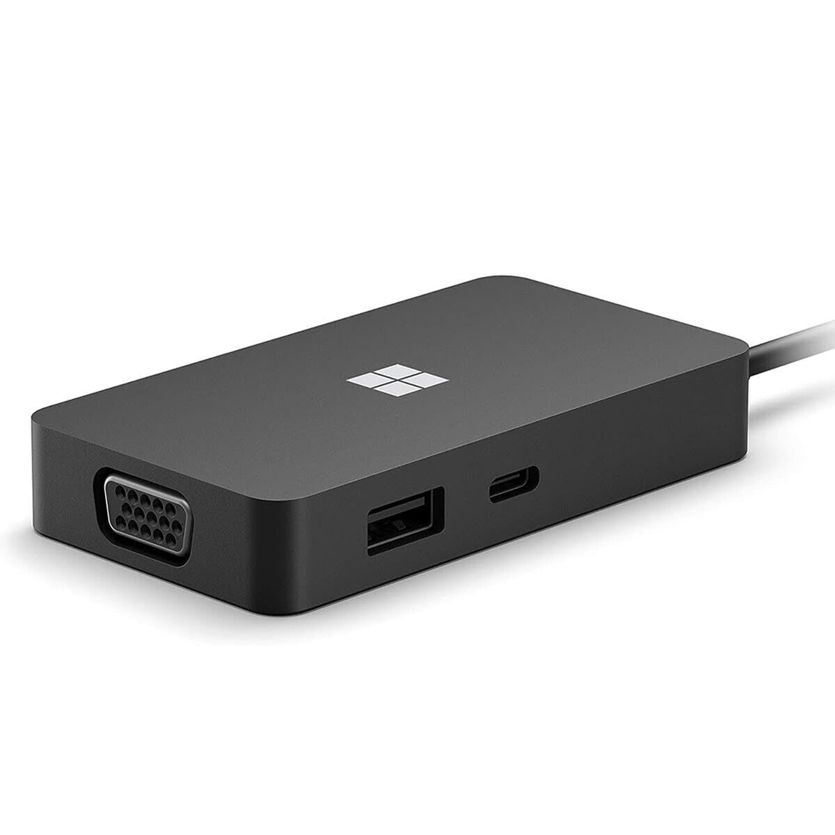 Microsoft Surface 1E4-00001 USB-C Travel Hub Docking Station HDI- VGA RJ45 Black