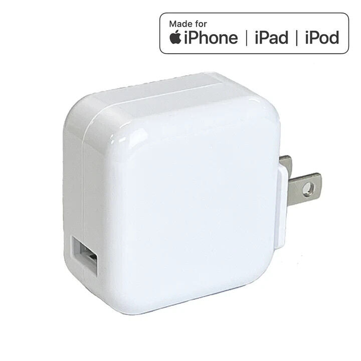 4XEM 4XIPADKIT3 3ft Charging Cable 12W Wall Charger iPad MFi Certified White
